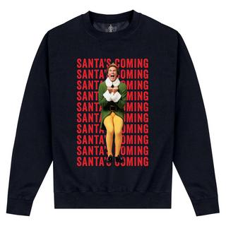 Elf Santas Coming Sweatshirt  