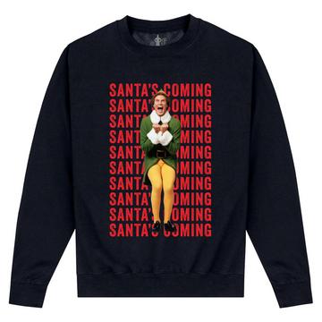 Santas Coming Sweatshirt