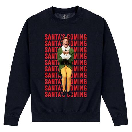 Elf Santas Coming Sweatshirt  