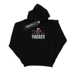 MARVEL  Cloak And Dagger Logo Kapuzenpullover 