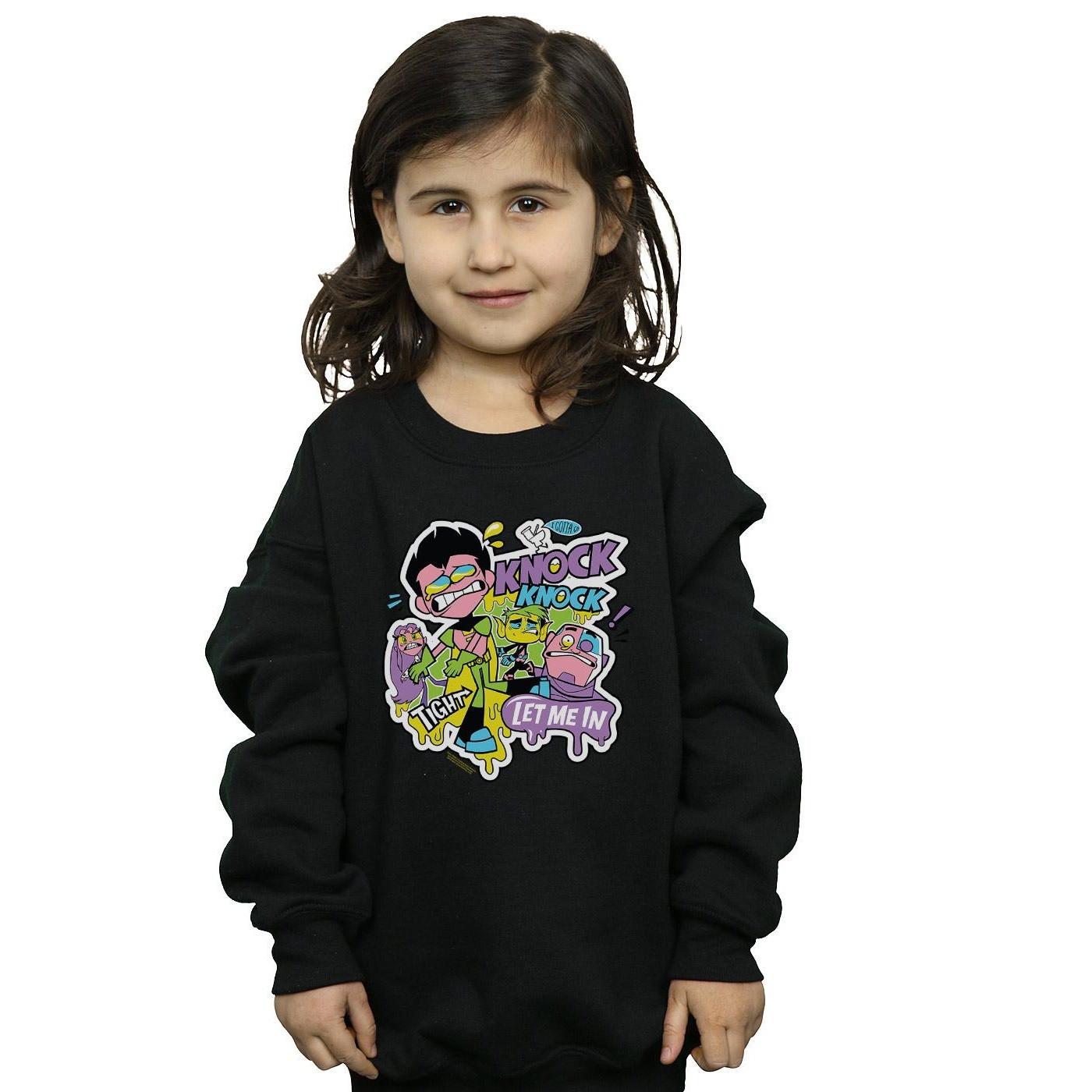 DC COMICS  Teen Titans Go Knock Knock Sweatshirt 