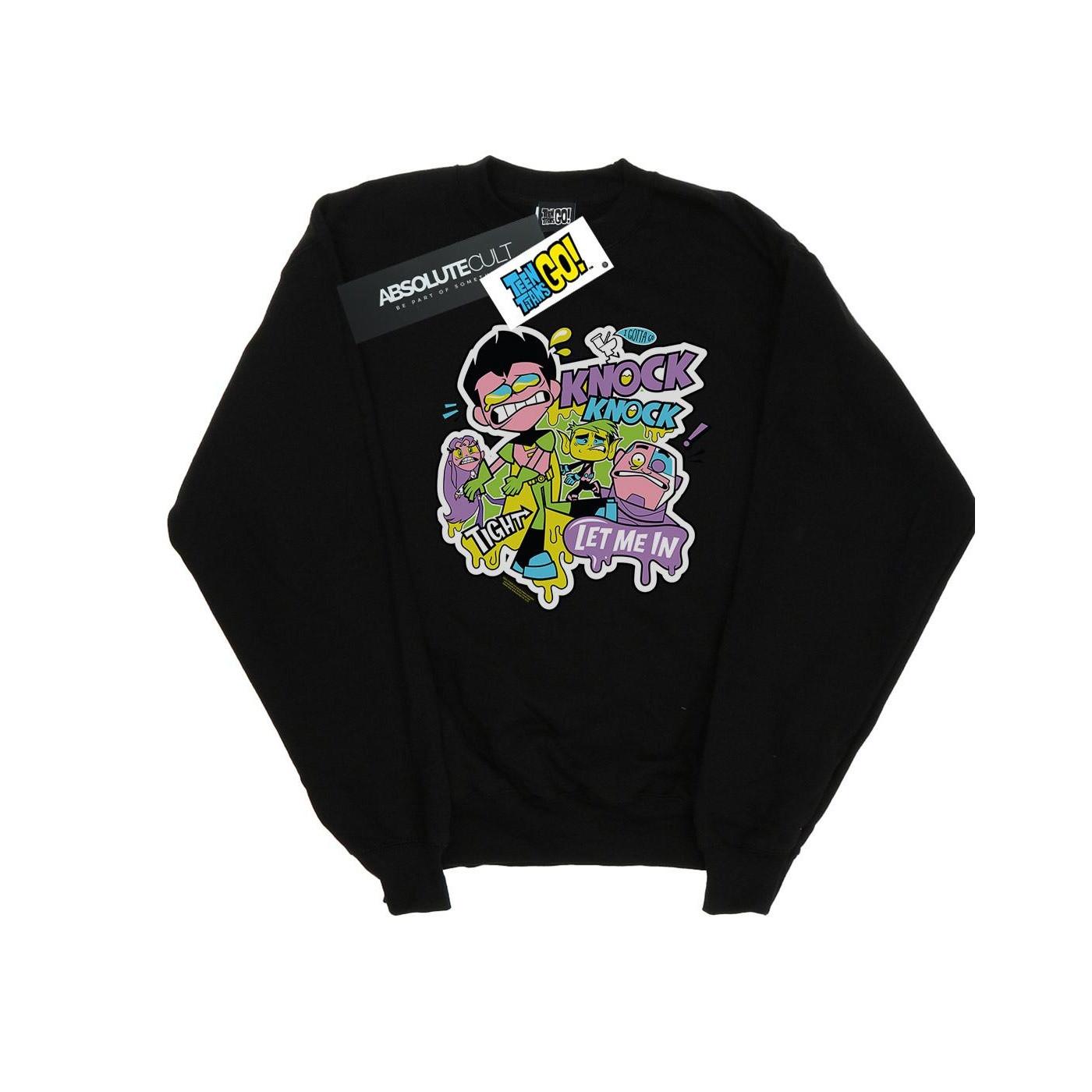 DC COMICS  Teen Titans Go Knock Knock Sweatshirt 