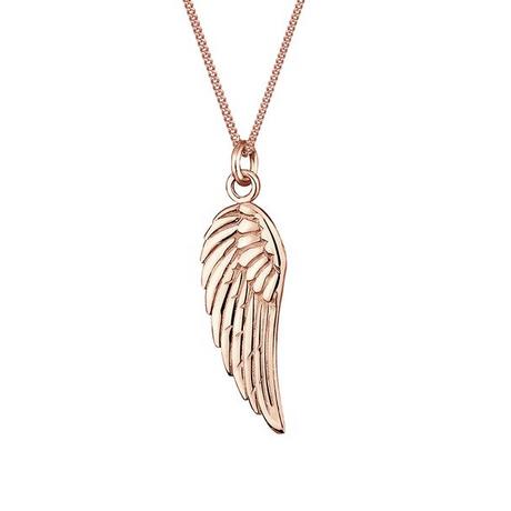 Elli  Halskette Klassische Kette Engel Flügel 
