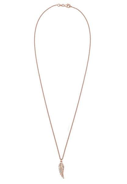 Elli  Halskette Klassische Kette Engel Flügel 