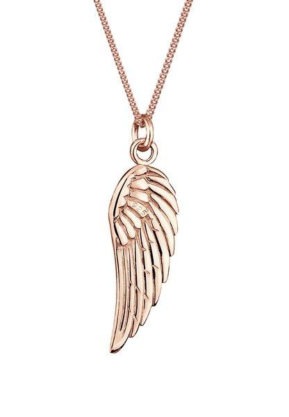 Elli  Halskette Klassische Kette Engel Flügel 