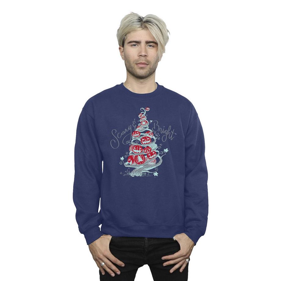 Disney The Nightmare Before Christmas Scary Bright Sweatshirt  