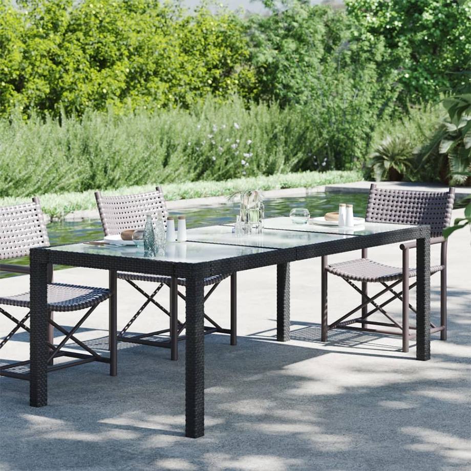 VidaXL Gartentisch poly-rattan  