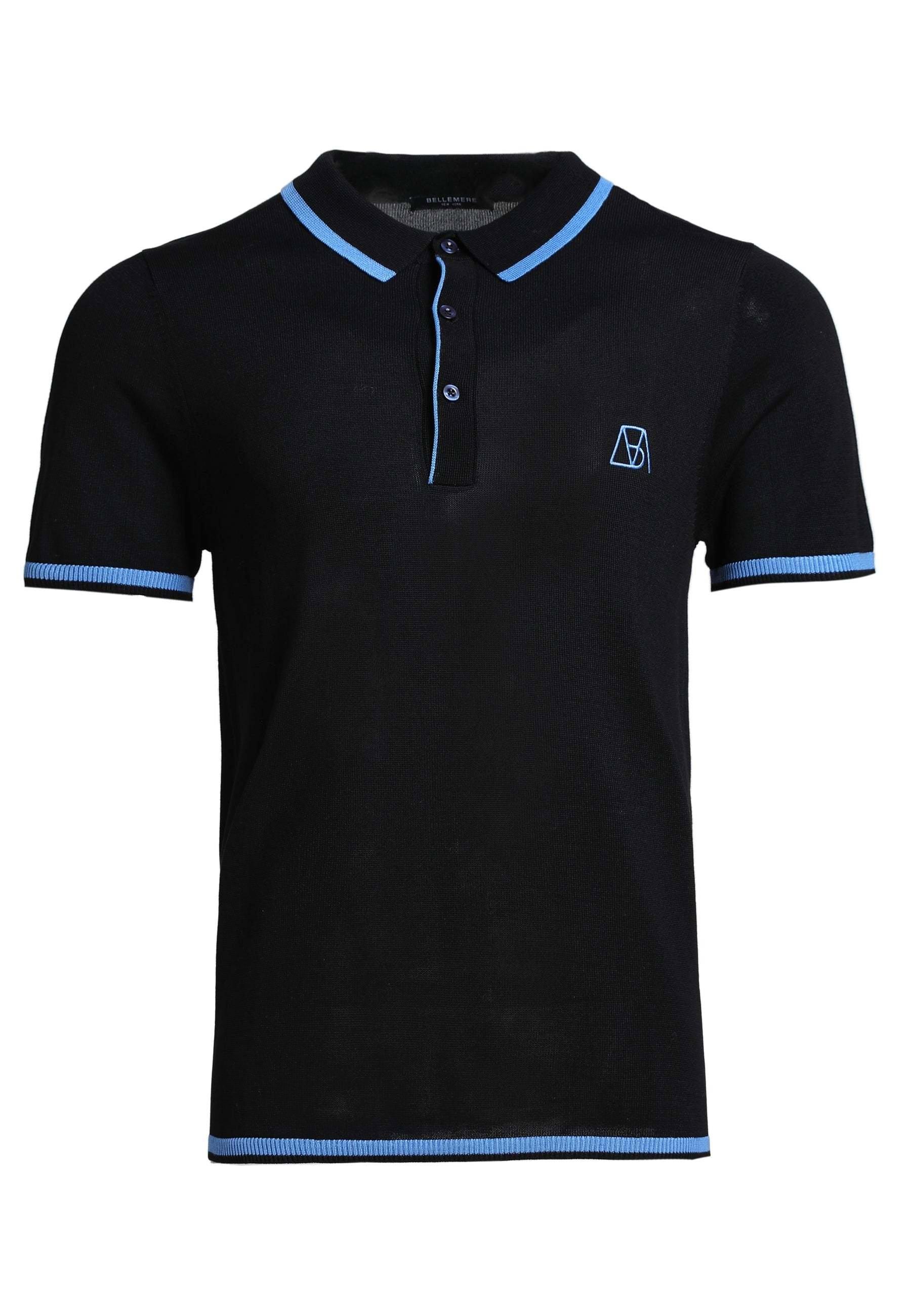 Bellemere New York  Polo Bellemere Tencel avec rayures 