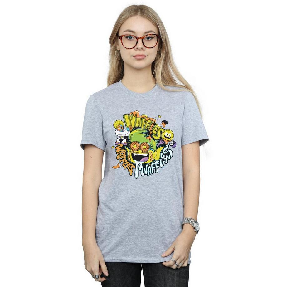 DC COMICS Teen Titans Go Waffle Mania T-Shirt  