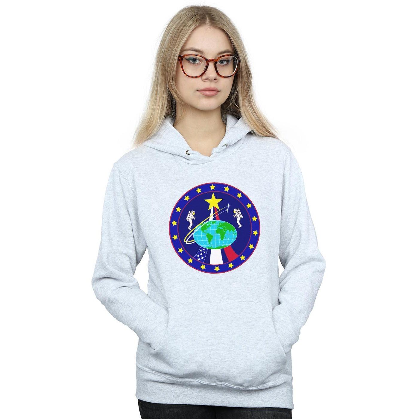 Nasa Sweat à Capuche Imprimé Lourd  