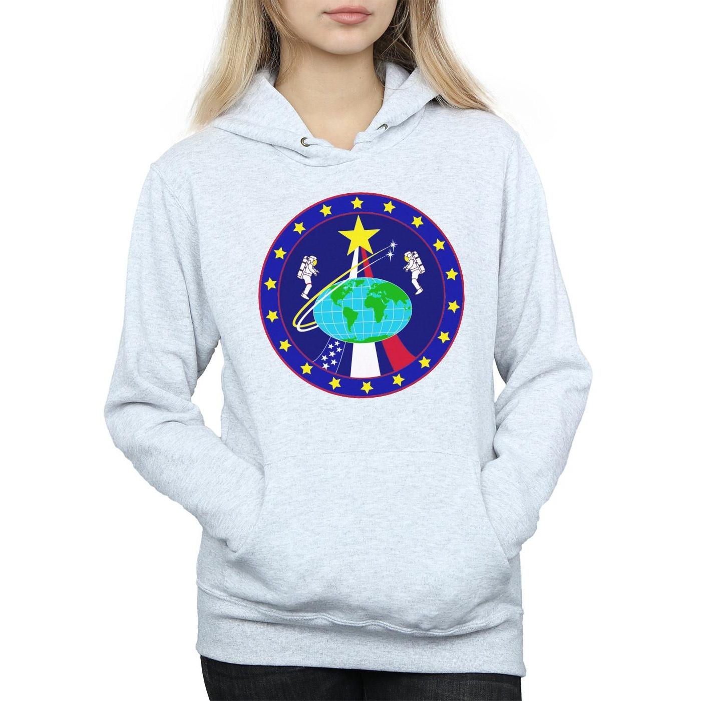 Nasa Sweat à Capuche Imprimé Lourd  