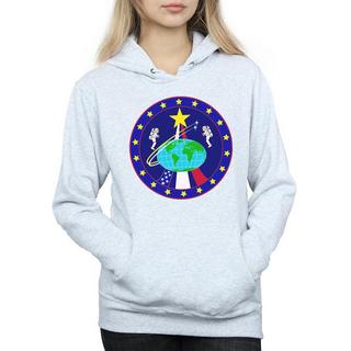 Nasa Sweat à Capuche Imprimé Lourd  
