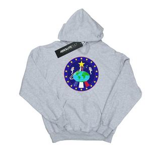 Nasa Sweat à Capuche Imprimé Lourd  
