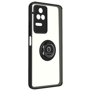 Avizar  Coque Xiaomi Poco F4 5G Noir avec Anneau 