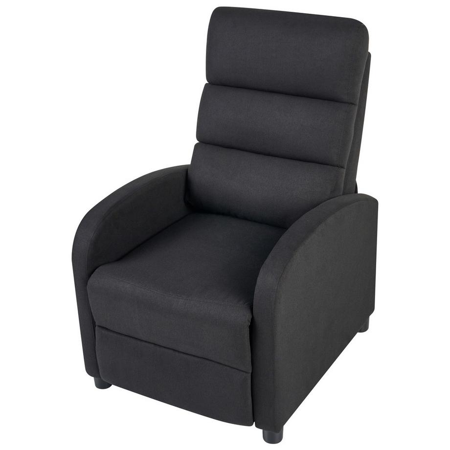 Beliani Fauteuil inclinable en Tissu Traditionnel OTUS  