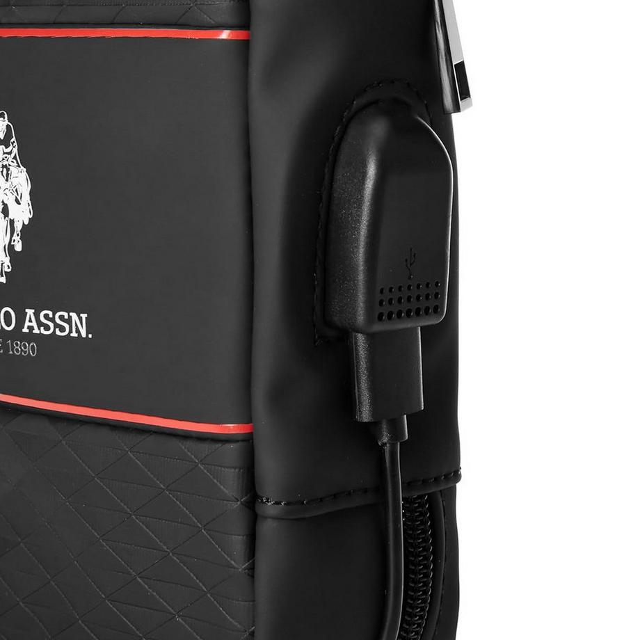 U.S. Polo Assn. Sacoche de voyage USB Middle Stripe  