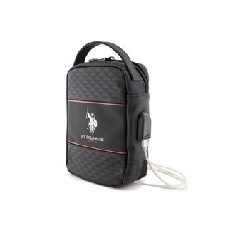 U.S. Polo Assn. Middle Stripe USB Reisetasche  