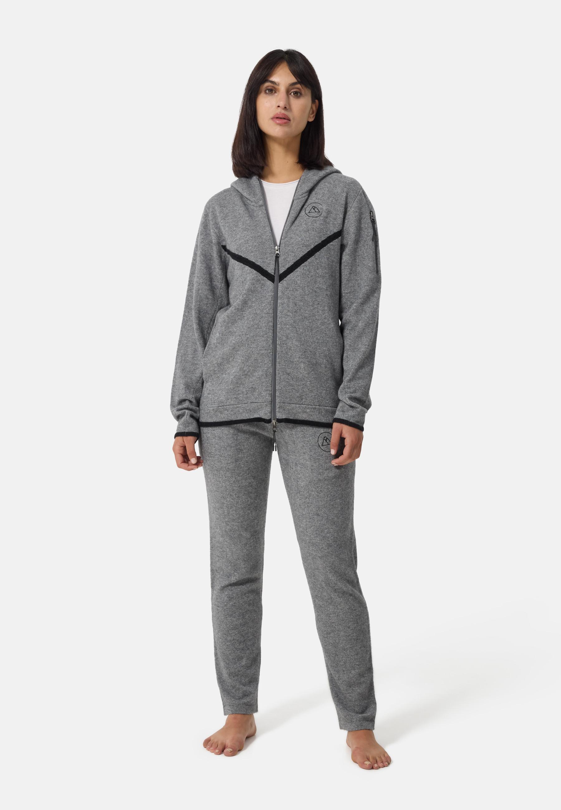 CASH-MERE.CH Giacca da allenamento unisex in lana cashmere  