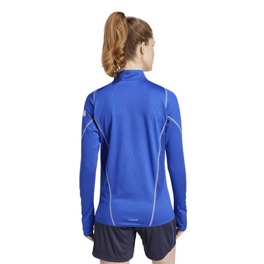 adidas  Team Gb Top Della Tuta Prestazione Cerniera Ad Un Quarto 