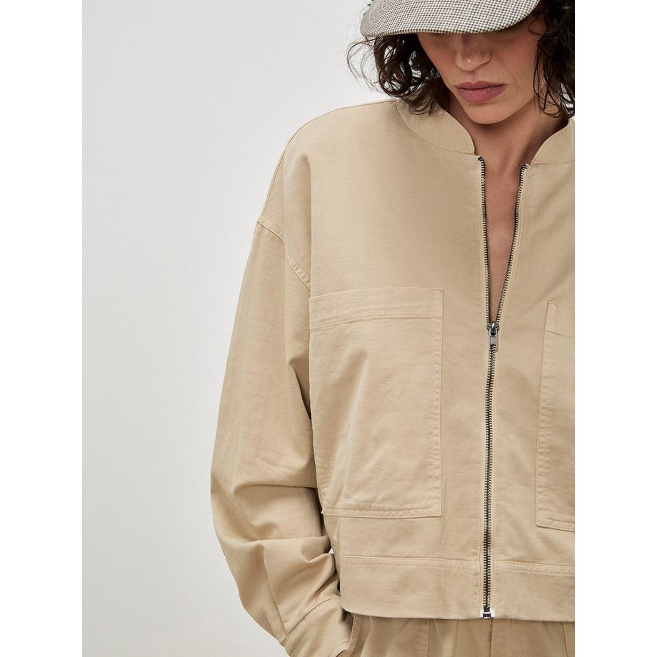 APRICOT Blouson aviateur en denim léger  