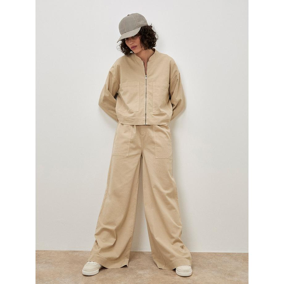APRICOT Blouson aviateur en denim léger  