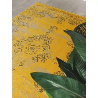 Benuta Tappeto per interno ed esterno Antique Giallo  