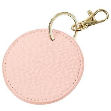 Boutique PULederoptik Schlüsselanhänger Rund