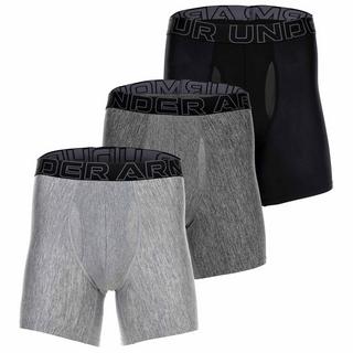 UNDER ARMOUR UA Performance Tech Solid 6 Inch Boxer Briefs Confezione da 3  