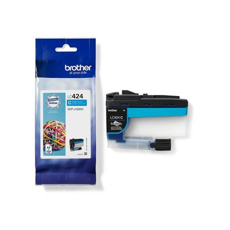 brother  BROTHER Tintenpatrone cyan LC-424C DCP-J1200 750 Seiten 