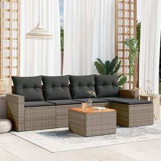 VidaXL Garten sofagarnitur poly-rattan  