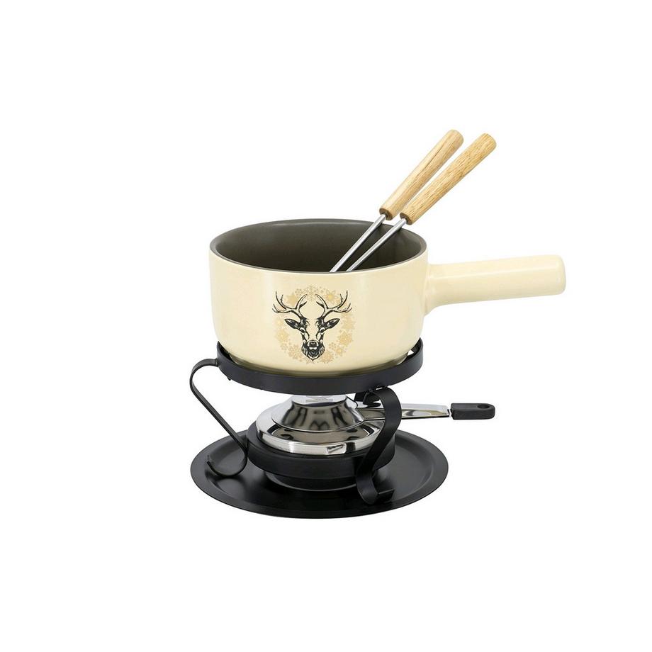 Kadastar  100488 - Käsefondue-Set E16 "Deer" 5-teilig Ø 16 cm 