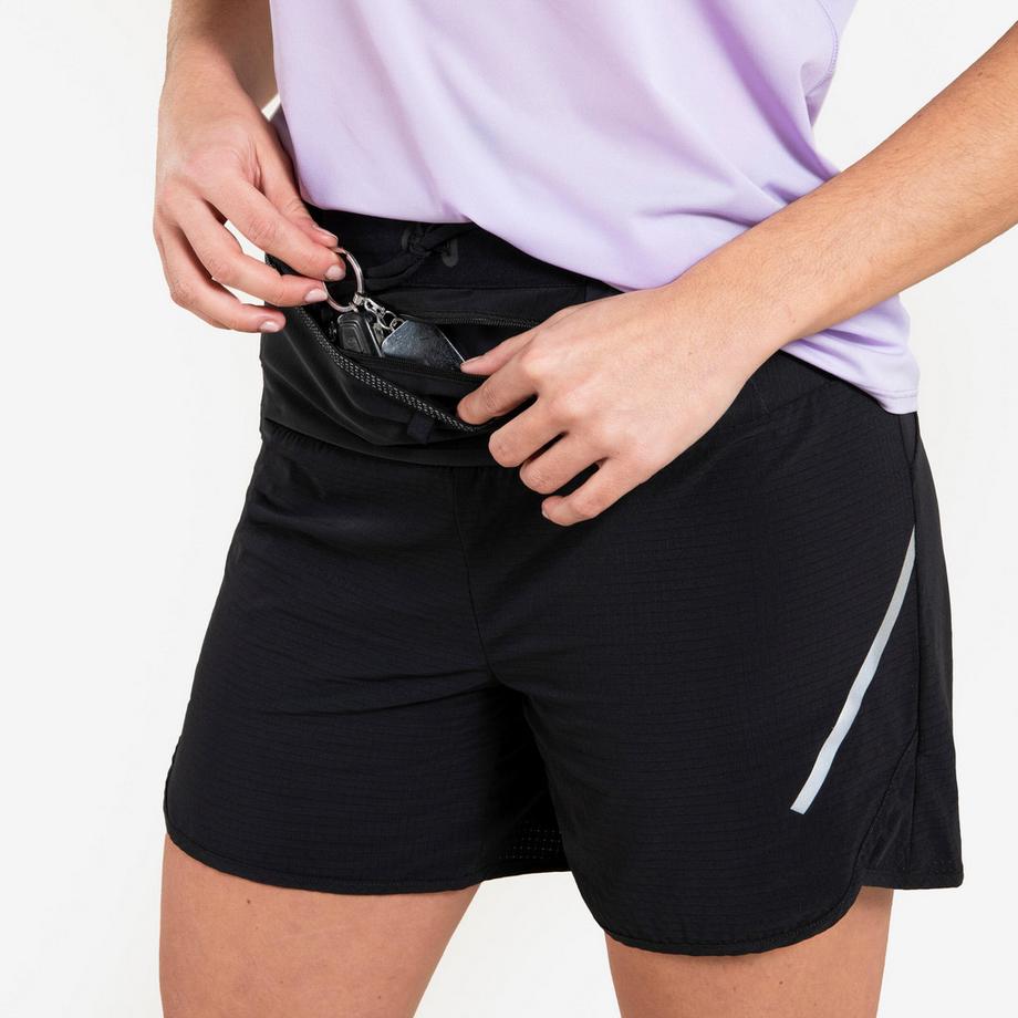 KIPRUN  Short donna baggy trail - sintetico 