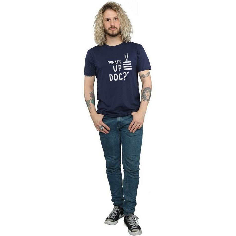LOONEY TUNES What's Up Doc Gestreiftes T-Shirt  