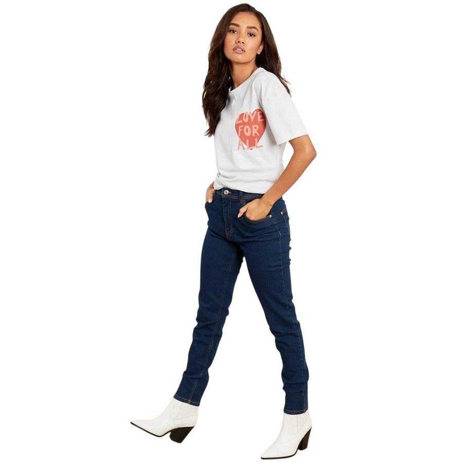Wednesday Jeans Taille Haute Skinny  