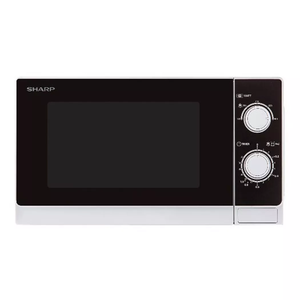 SHARP – Mikrowelle R200WW, Weiss, 20 L