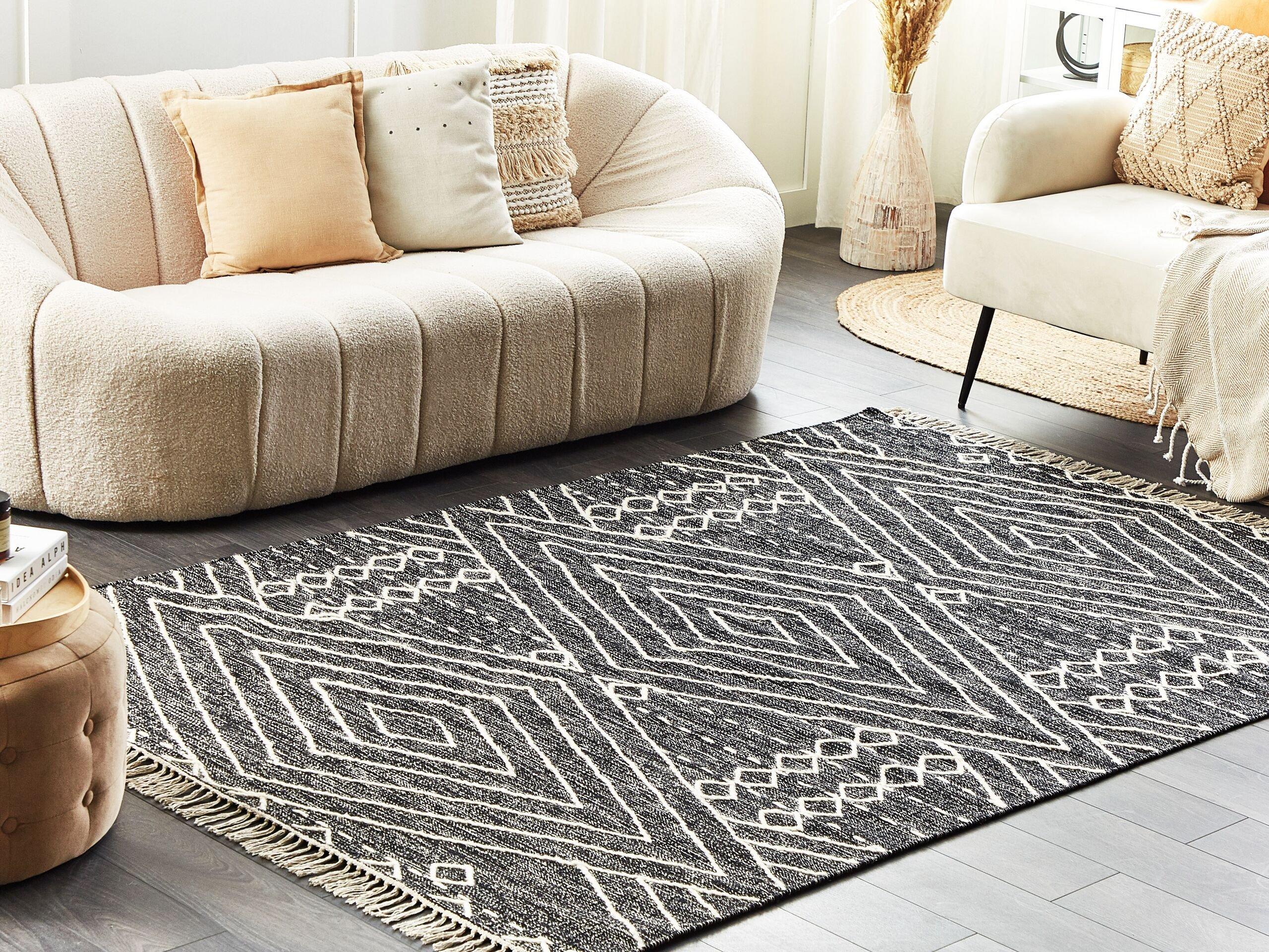 Beliani Tapis en Coton Boho KHENIFRA  