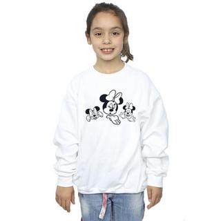 Disney  Minnie Mouse Three Faces Sweatshirt 