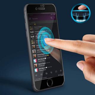 Avizar  Film Verre Trempé iPhone 7+/8+ Noir 