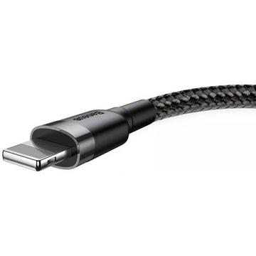 CALKLF-CG1 câble Lightning 2 m Gris, Noir