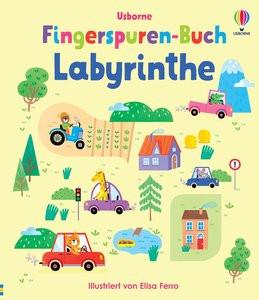 Fingerspuren-Buch: Labyrinthe Brooks, Felicity; Ferro, Elisa (Illustrationen) Gebundene Ausgabe 