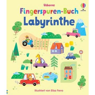 Fingerspuren-Buch: Labyrinthe