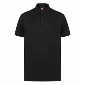 Erwachsene Kontrast Panel Pique Polo Shirt
