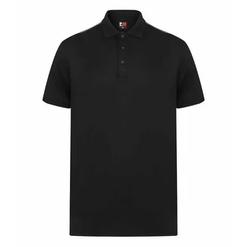 Erwachsene Kontrast Panel Pique Polo Shirt