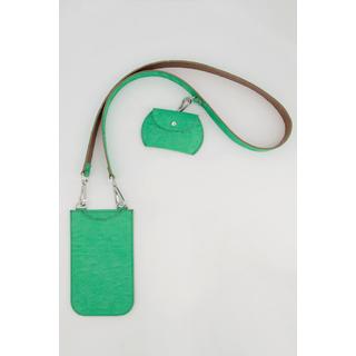 Ulla Popken  Sac en cuir, effet crocodile, mini-sacs amovibles 