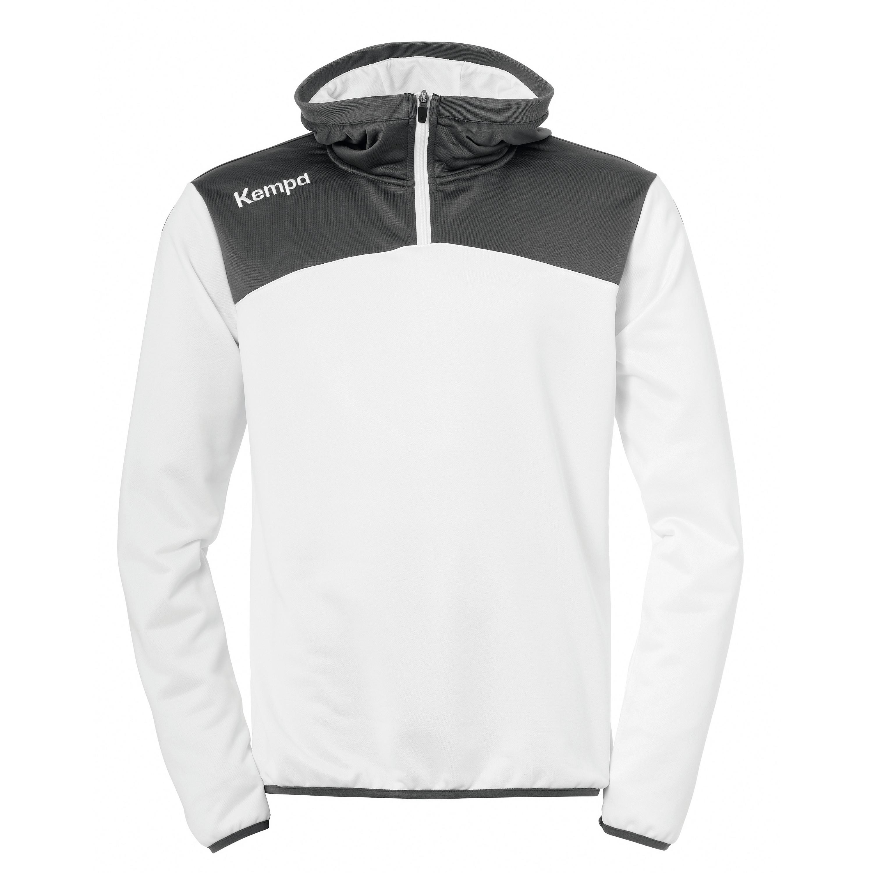 Kempa Emotion 2.0 Quarter Zip Felpa con Cappuccio  