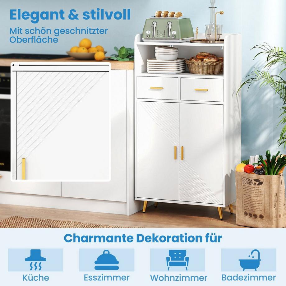 Northix Armoire de cuisine avec étagère réglable  