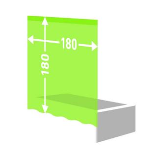 diaqua Duschvorhang Textil Anchor  