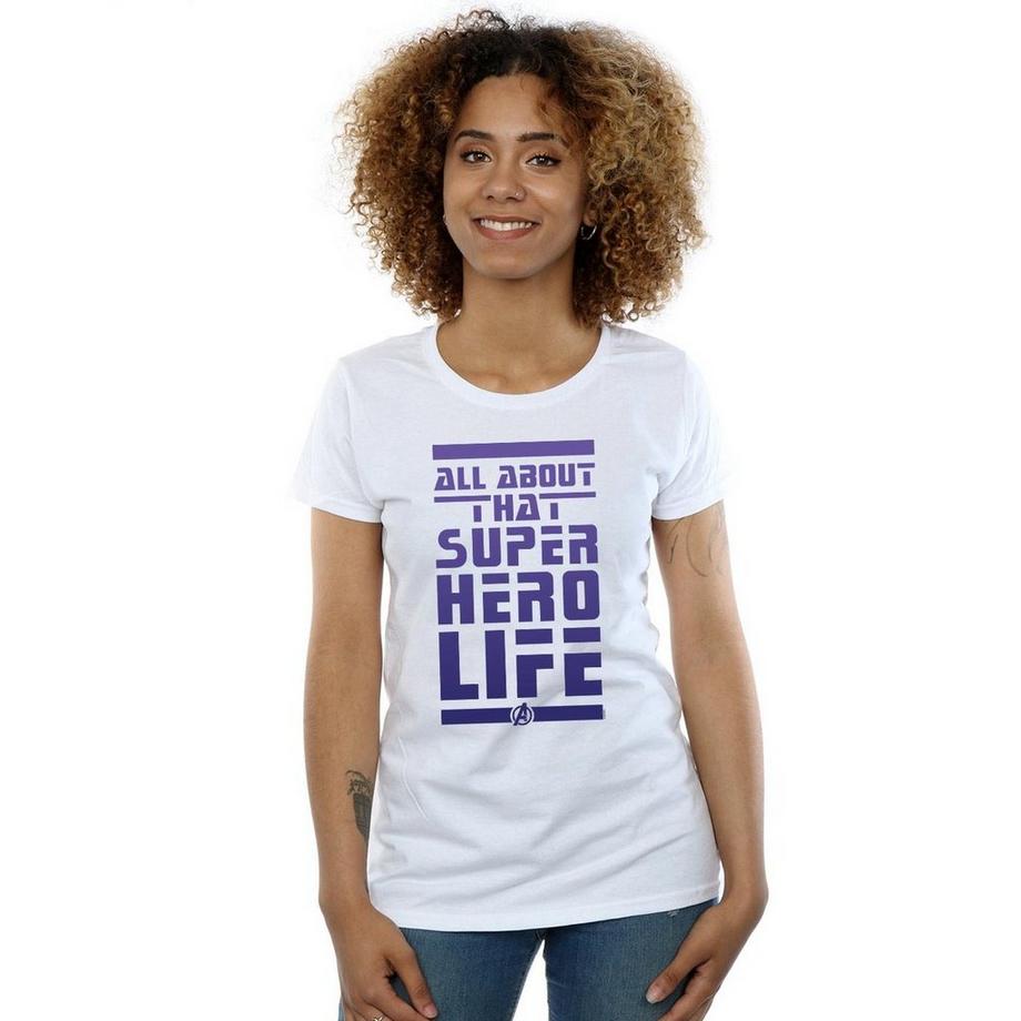 MARVEL Avengers Endgame Superhero Life T-Shirt  