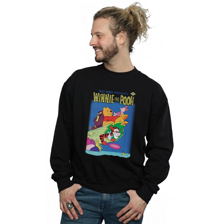 Disney Winnie Puuh Grafikdruck Sweatshirt  