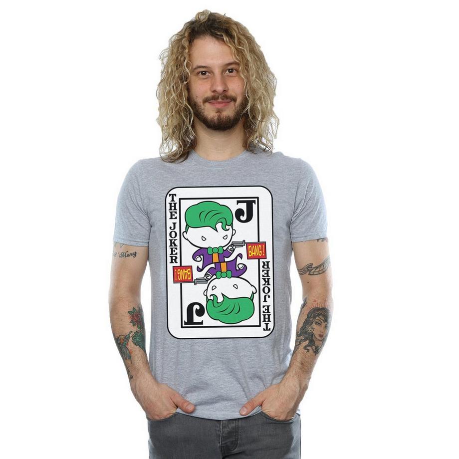 DC COMICS T-Shirt The Joker Carte à Jouer  